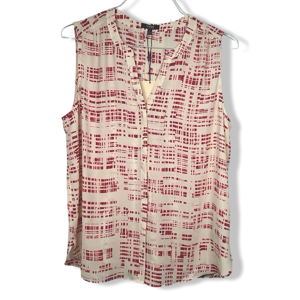 NYDJ Sleeveless Blouse Size L